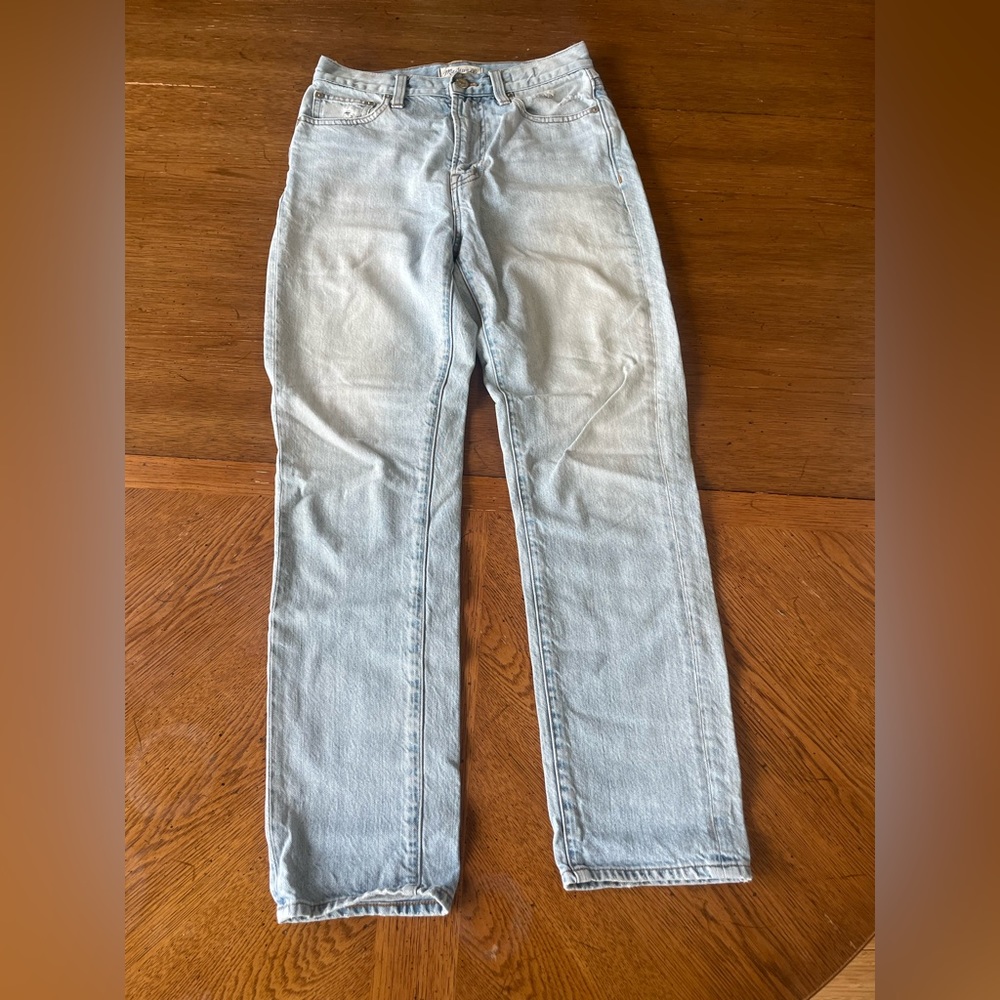 Madewell Light Wash Summer Jeans
